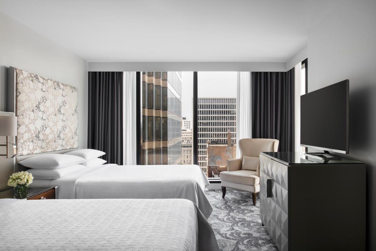 Sheraton Melbourne Hotel Exterior foto A guest room at the hotel